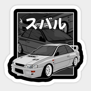 Subaru Impreza GC8 Sticker